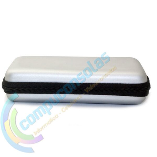 Estuche Protector Rigido Para Nintendo New 2ds Xl Plateado