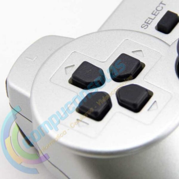 Joystick Inalambrico Compatible Con Ps3 Plata