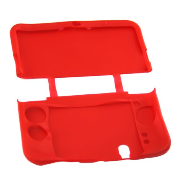 Funda Protector Silicona Para Nintendo New 3ds Xl Roja