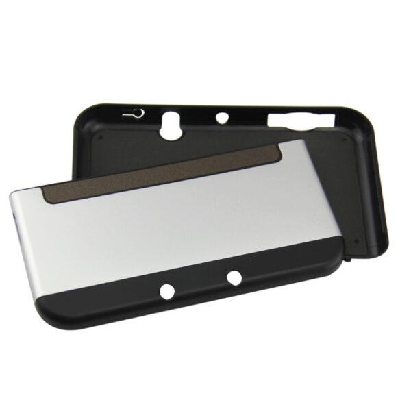 Protector Rigido Aluminio Para Nintendo New 3ds Xl Plata