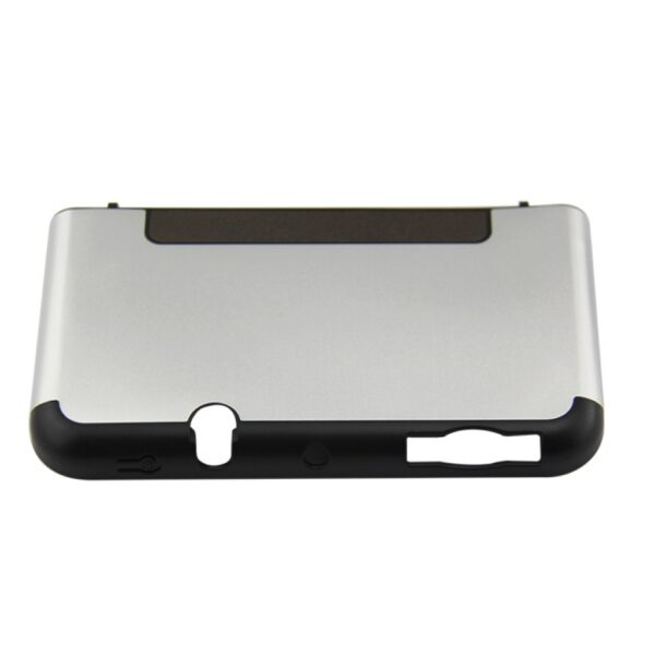 Protector Rigido Aluminio Para Nintendo New 3ds Xl Plata