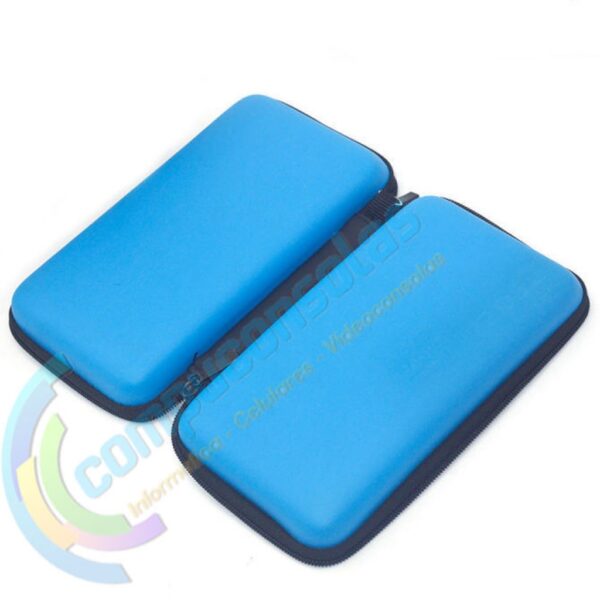 Estuche Protector Rigido Para Nintendo New 3ds Xl Celeste
