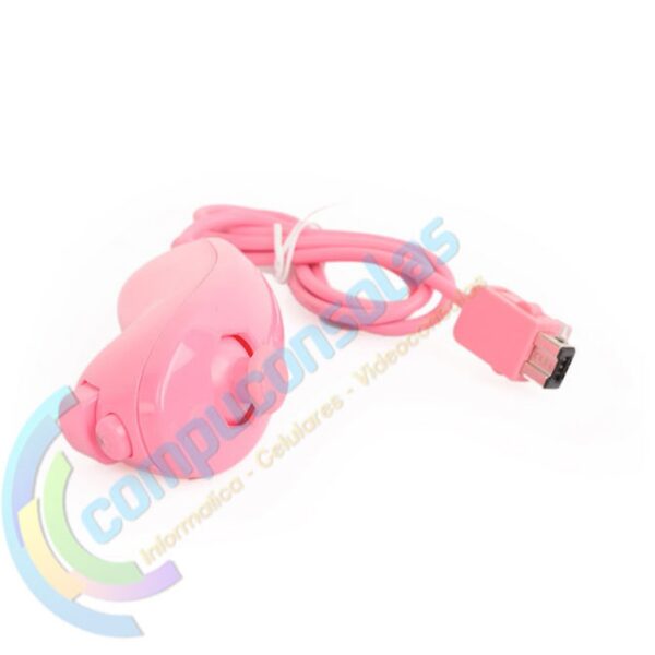 Joystick Compatible Wiimote Con Motion Plus + Nunchuk Rosa