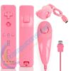 Joystick Compatible Wiimote Con Motion Plus + Nunchuk Rosa