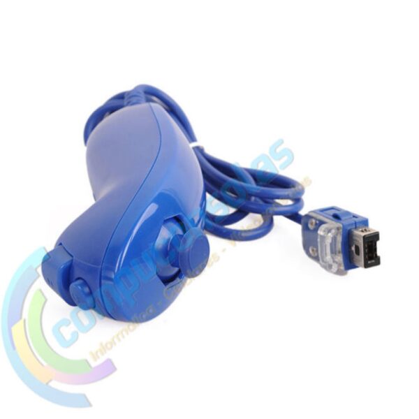 Joystick Compatible Wiimote Con Motion Plus + Nunchuk Azul