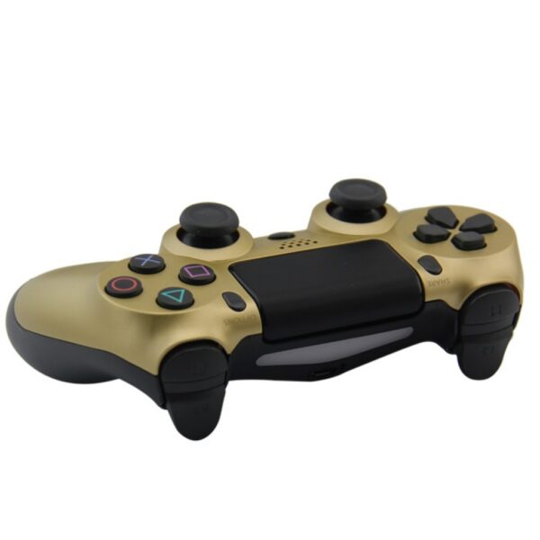 Joystick Inalambrico Compatible Para Ps4 Dorado