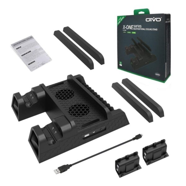 soporte-estacion-de-carga-refrigeracion-2-baterias-indicador-led-xbox-one-slim-x-9460-34.jpg Soporte Estacion de Carga Refrigeracion + 2 Baterias Indicador Led Para Xbox One / Slim / X