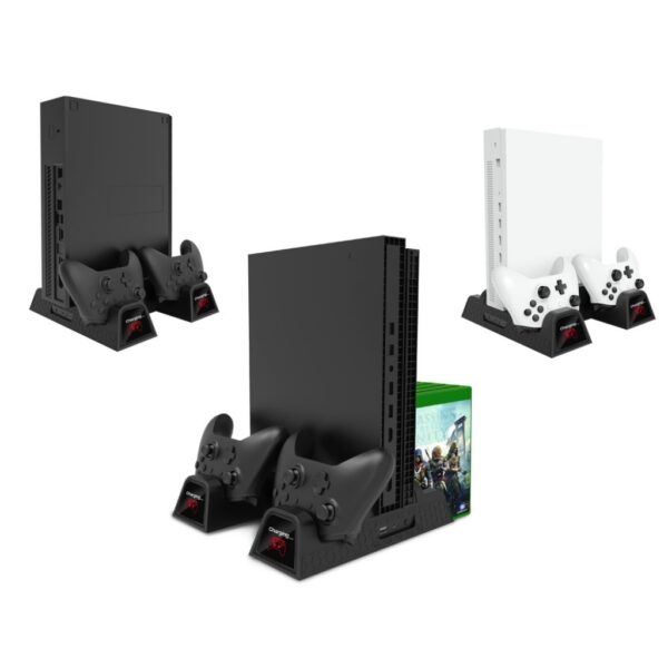 soporte-estacion-de-carga-refrigeracion-2-baterias-indicador-led-xbox-one-slim-x-9470-34.jpg Soporte Estacion de Carga Refrigeracion + 2 Baterias Indicador Led Para Xbox One / Slim / X