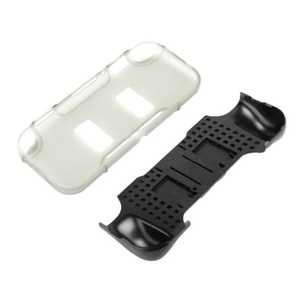Funda Protectora TPU con Soporte y Porta Juegos Rigido Trasero Para Nintendo Switch Lite