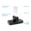 Base de Carga Compatible con Nintendo Switch JoyCon y Joystick Pro