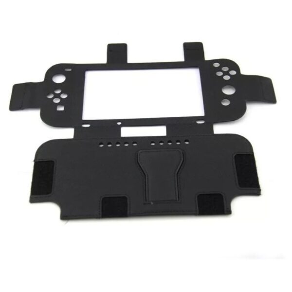 Funda Protectora de Cuero Sintético Para Nintendo Switch Negra